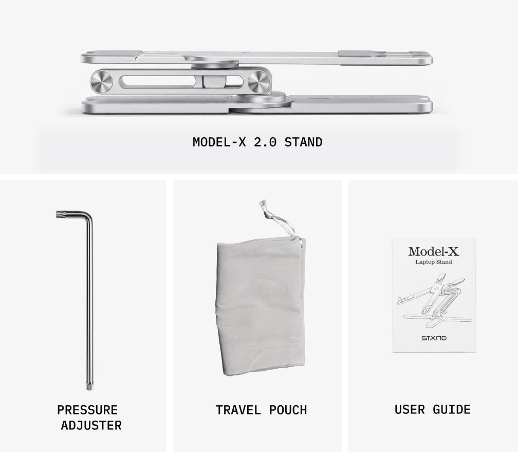 Foldable Aluminum Laptop Stand
