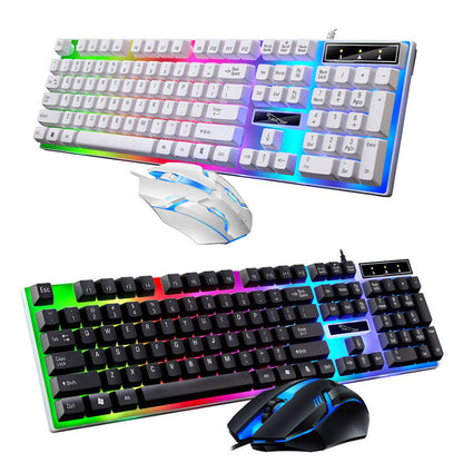 RGB Gaming Keyboard and Mouse Combo | 104-Key Wired Set