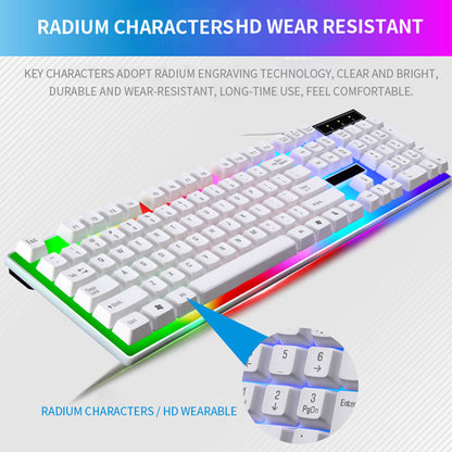 RGB Gaming Keyboard and Mouse Combo | 104-Key Wired Set