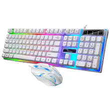 RGB Gaming Keyboard and Mouse Combo | 104-Key Wired Set