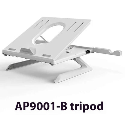 Adjustable Aluminum Laptop Stand for Desk & Monitor